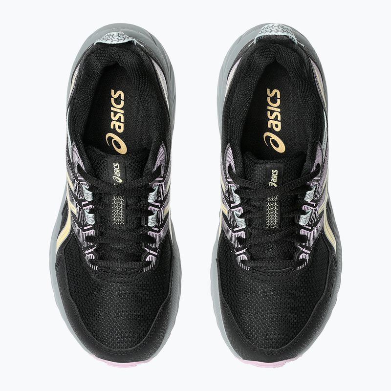 Кросівки для бігу дитячі ASICS Gel-Venture 9 GS black/light orange 5