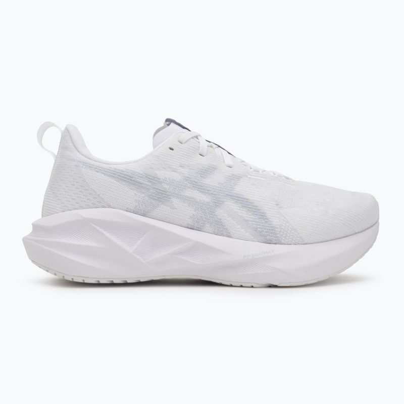 Кросівки для бігу чоловічі ASICS Novablast 5 white/piedmont grey 2