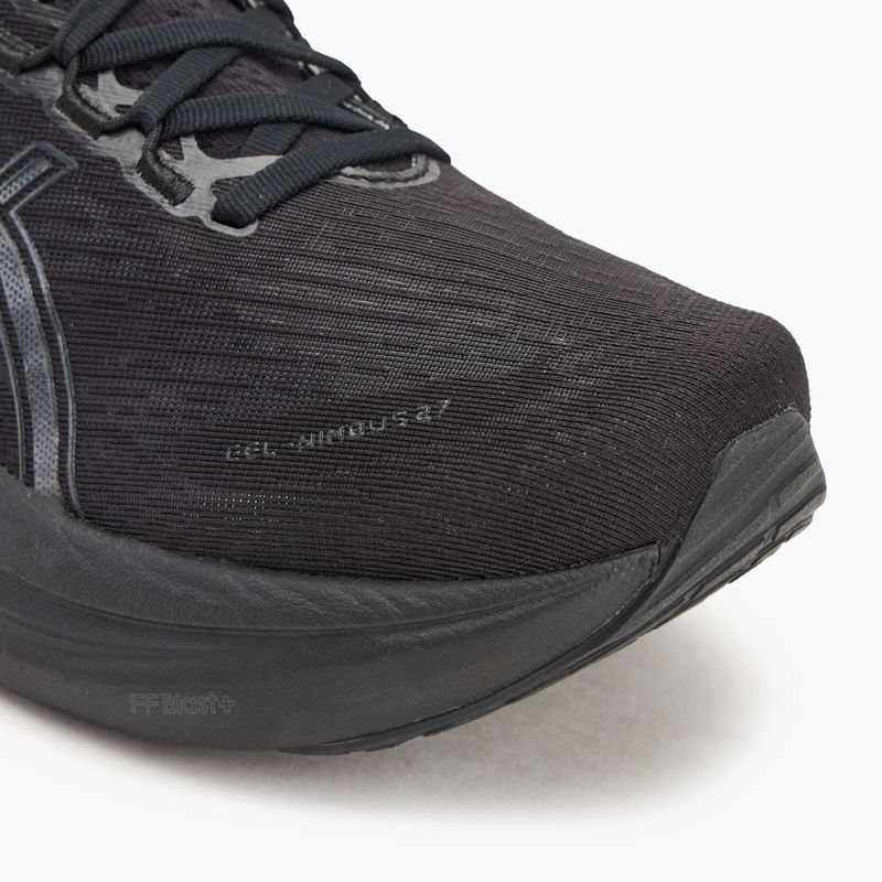 Кросівки для бігу жіночі ASICS Gel-Nimbus 27 black/graphite grey 7
