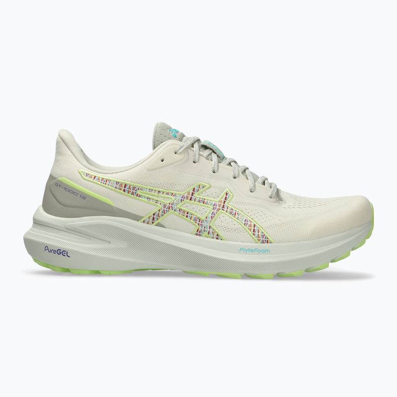 Кросівки для бігу чоловічі ASICS GT-1000 13 TR nature bathing/lime green