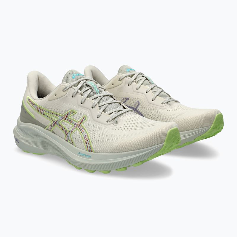 Кросівки для бігу чоловічі ASICS GT-1000 13 TR nature bathing/lime green 3