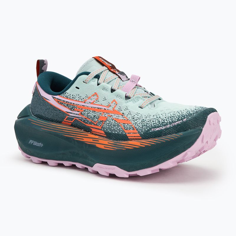 Кросівки для бігу жіночі ASICS Trabuco Max 4 cold moss/nova orange