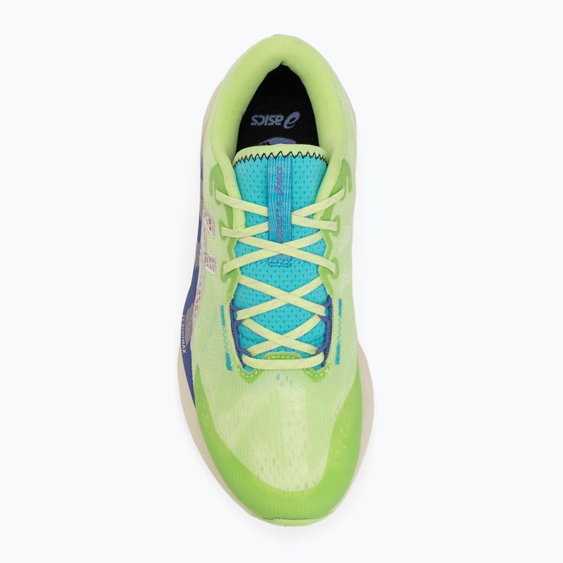 Кросівки для бігу чоловічі ASICS Novablast 5 TR nature bathing/lime green 5