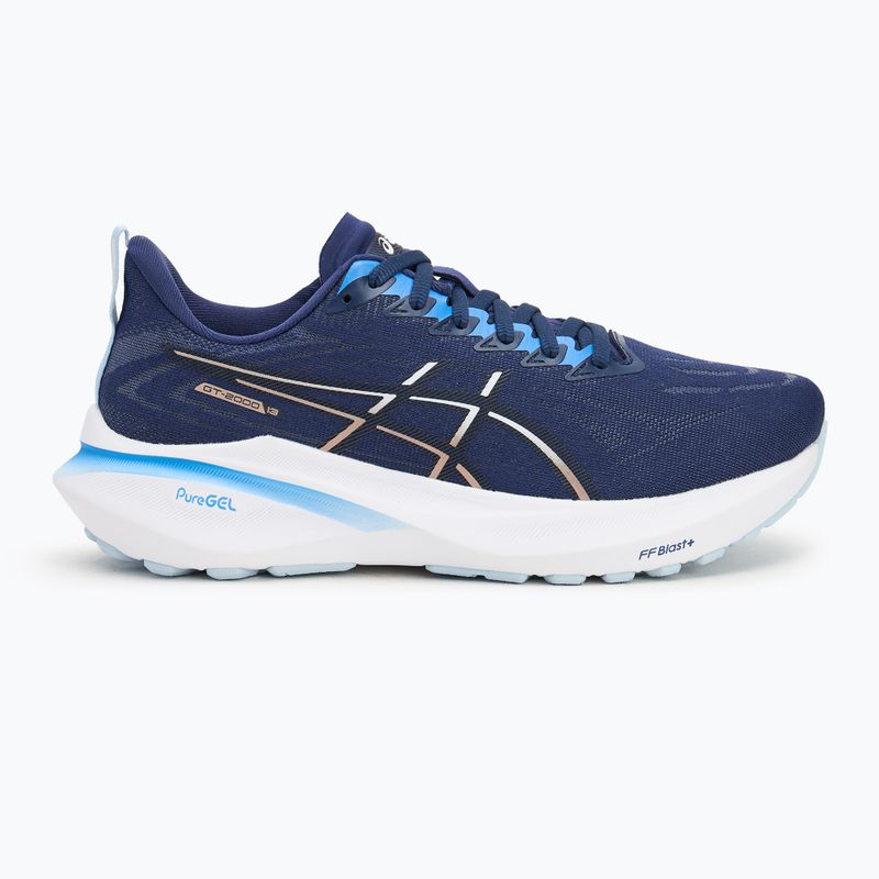 Кросівки для бігу жіночі ASICS GT-2000 13 indigo blue/carrier grey 2