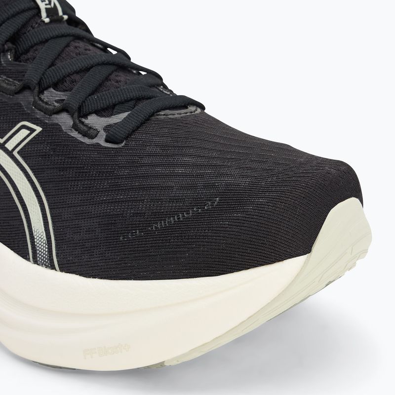 Кросівки для бігу жіночі ASICS Gel-Nimbus 27 black/lake grey 7