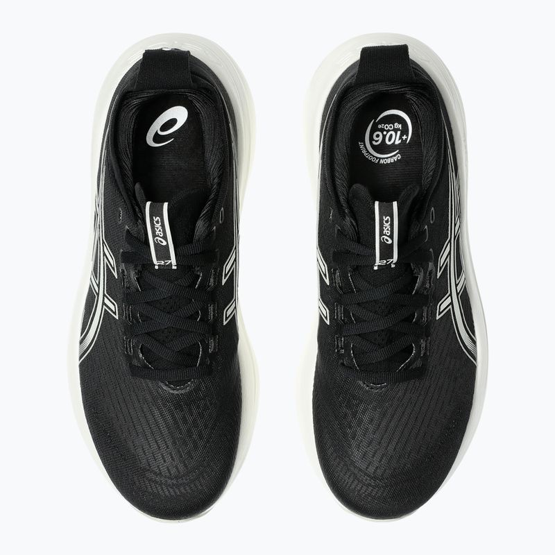 Кросівки для бігу жіночі ASICS Gel-Nimbus 27 black/lake grey 12