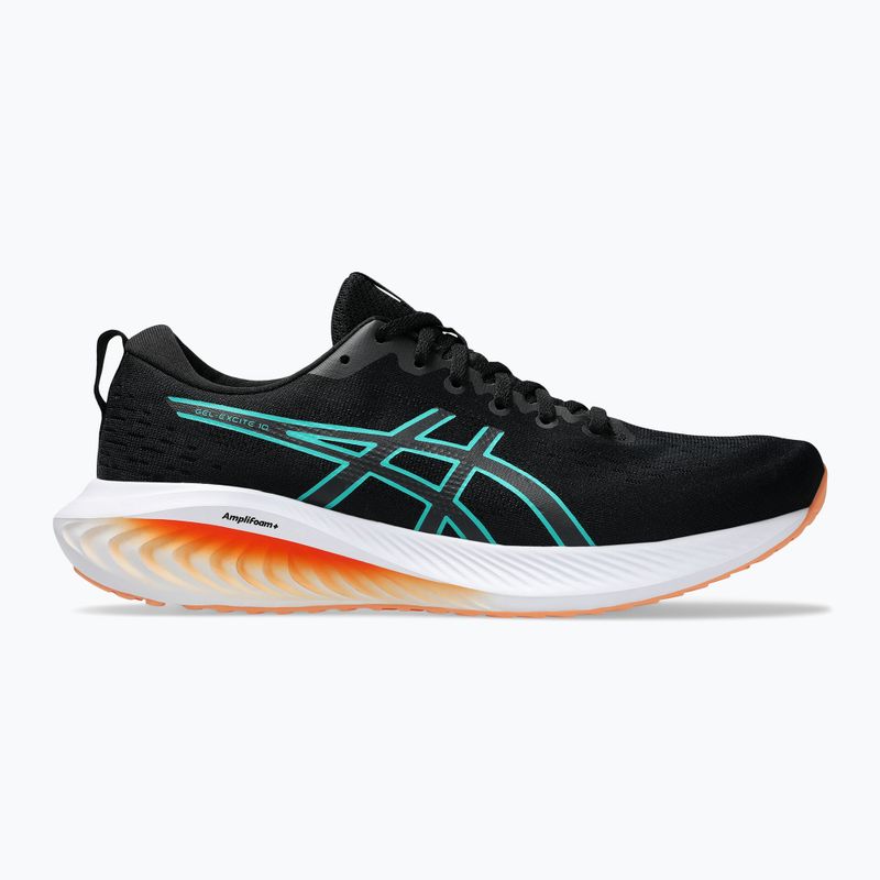 Кросівки для бігу чоловічі ASICS Gel-Excite 10 black/wave teal 8