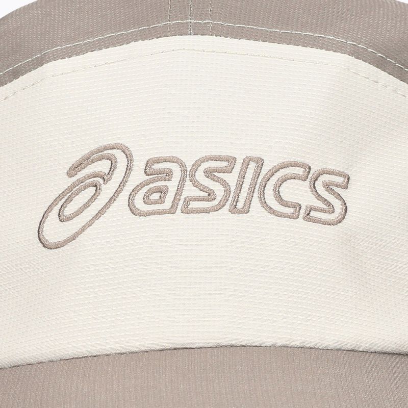 Кепка ASICS 5 Panel taupe grey/mineral beige/huddie yellow 3