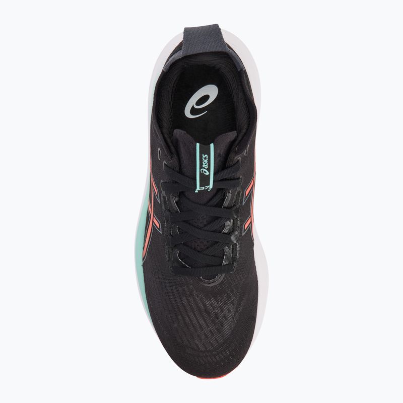 Кросівки для бігу чоловічі ASICS Gel-Nimbus 27 black/coral reef 5