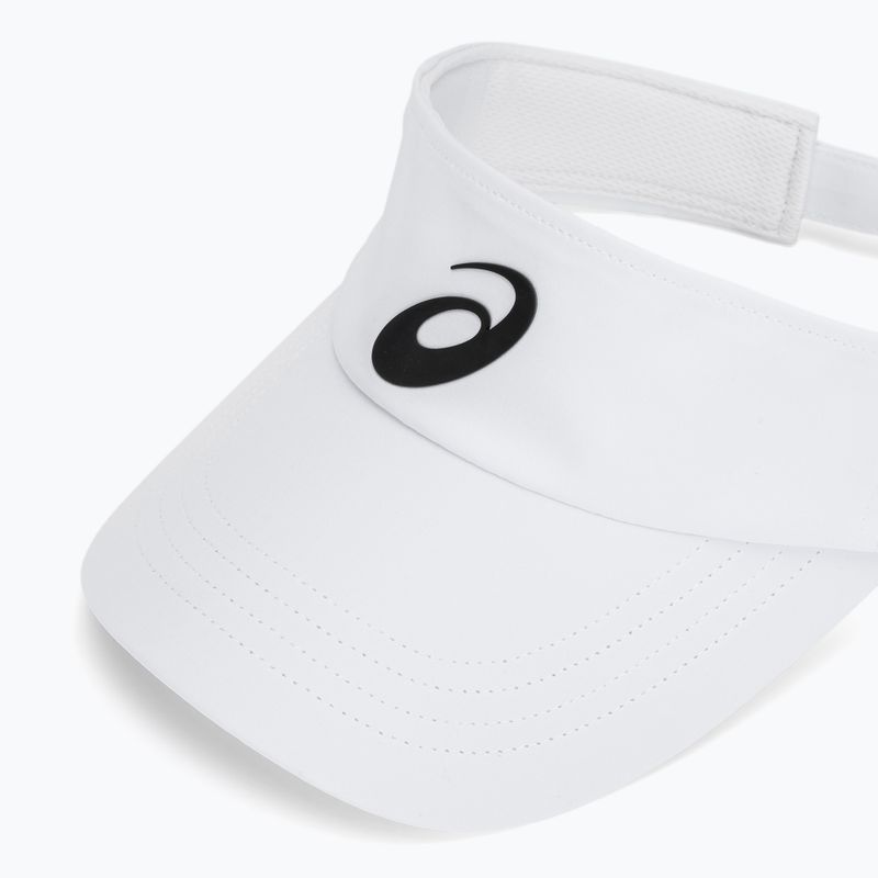 Тенісний козирок ASICS Performance Visor блискучий білий 3