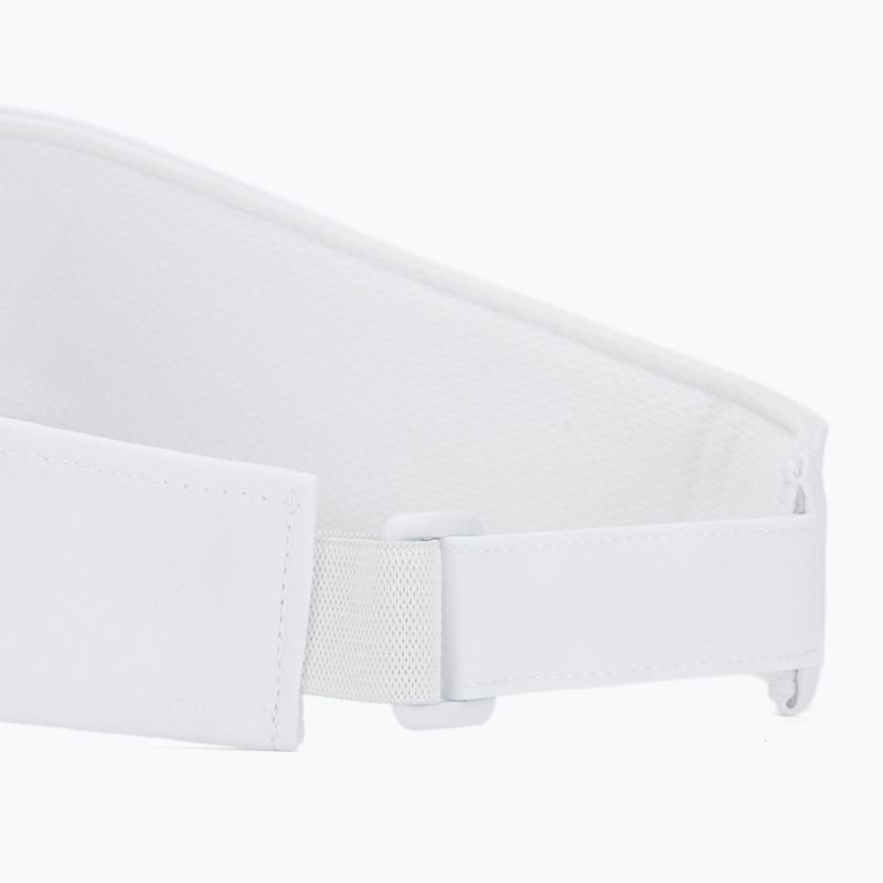 Тенісний козирок ASICS Performance Visor блискучий білий 4