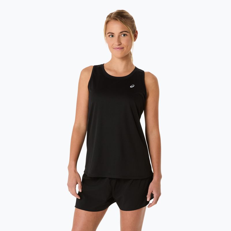 Топ для бігу жіночий Asics Core Tank performance black