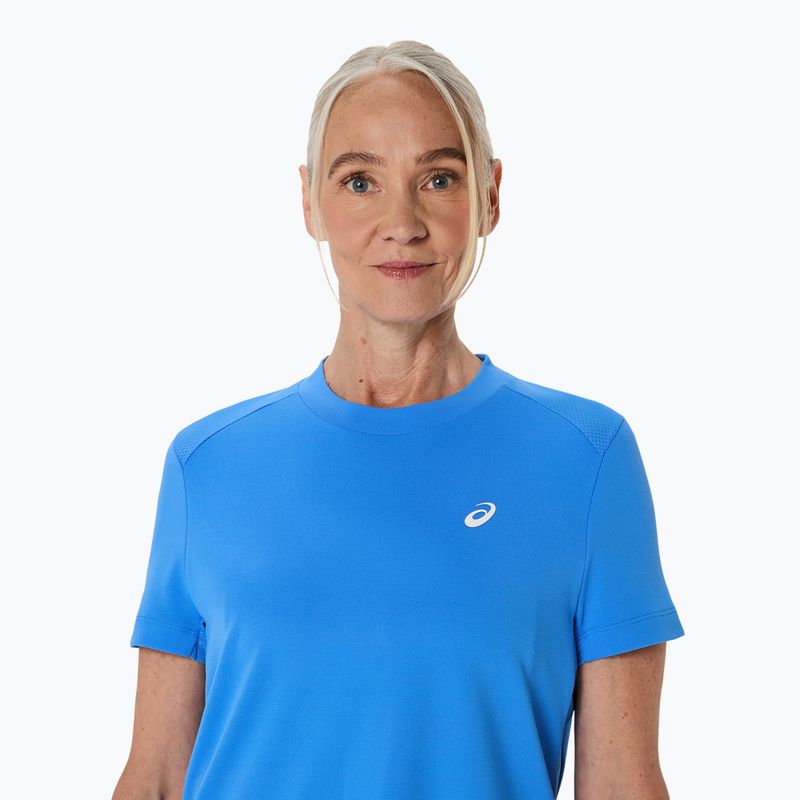 Жіноча тенісна футболка ASICS Court Top W blue coast 4