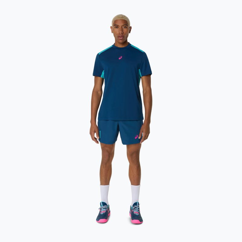 Шорти тенісні чоловічі ASICS Padel Court 7IN mako blue 2