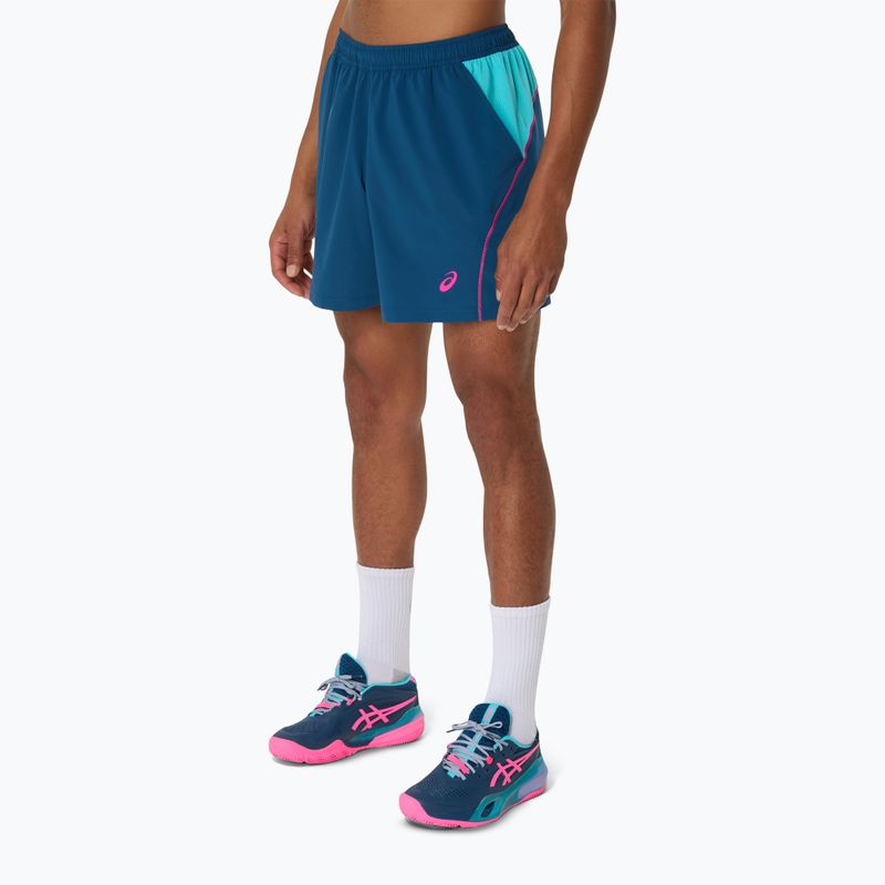 Шорти тенісні чоловічі ASICS Padel Court 7IN mako blue 4