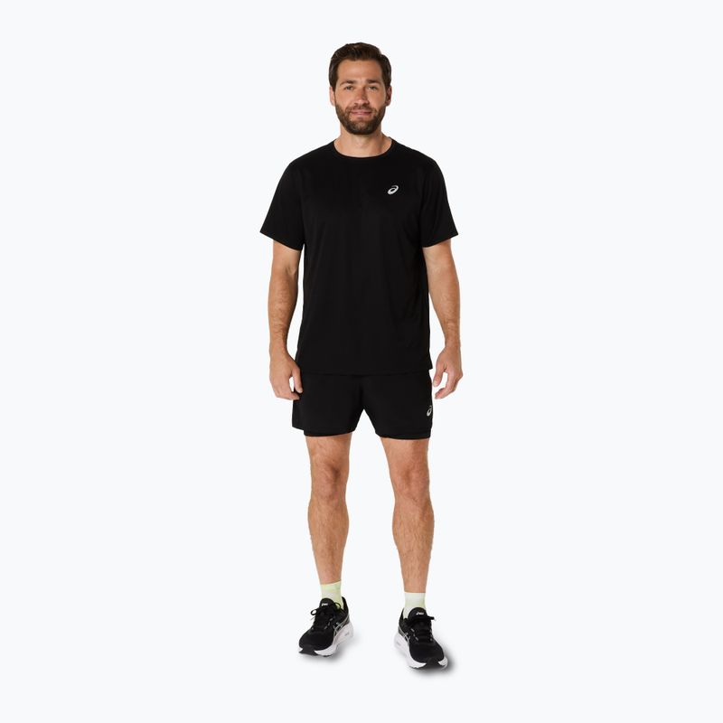 Чоловічі бігові шорти ASICS Core 2N1 5IN performance black/performance black 2