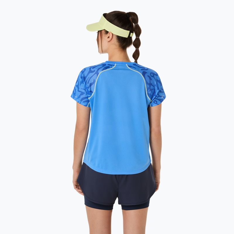 Жіноча тенісна футболка ASICS Game Top blue coast 3