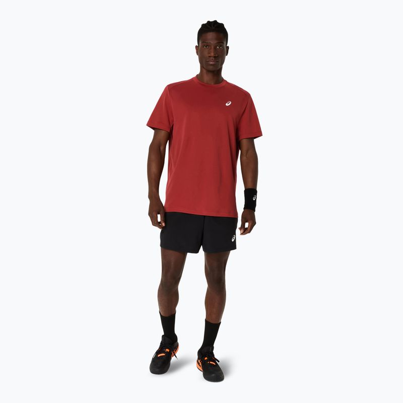 Чоловіча тенісна футболка ASICS Court Top burned red 2