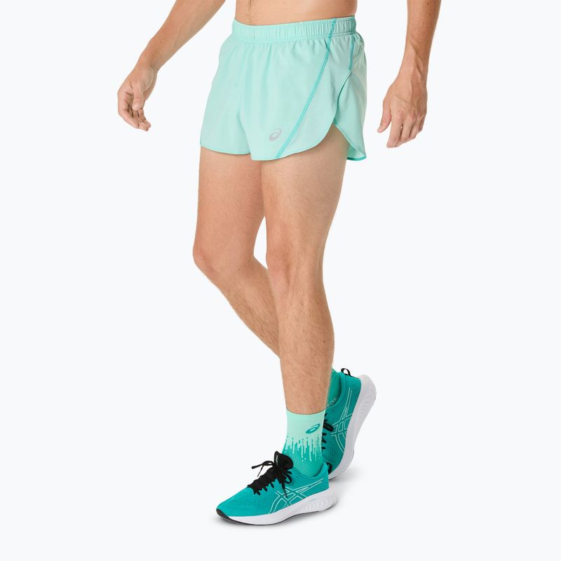 Шорти для бігу чоловічі ASICS Core Split Short oasis green 4