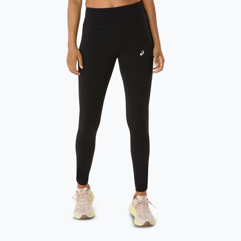 Жіночі бігові лосини ASICS Nagino Run Adjustable Tight performance чорні