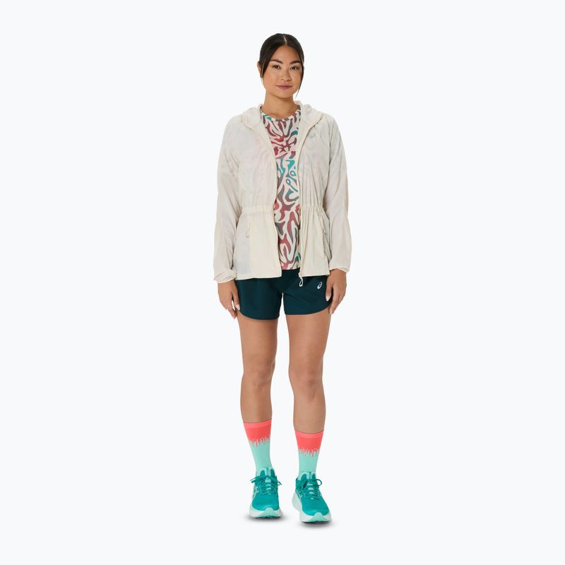 Жіноча бігова сорочка ASICS Road All Over Print Top береза 2