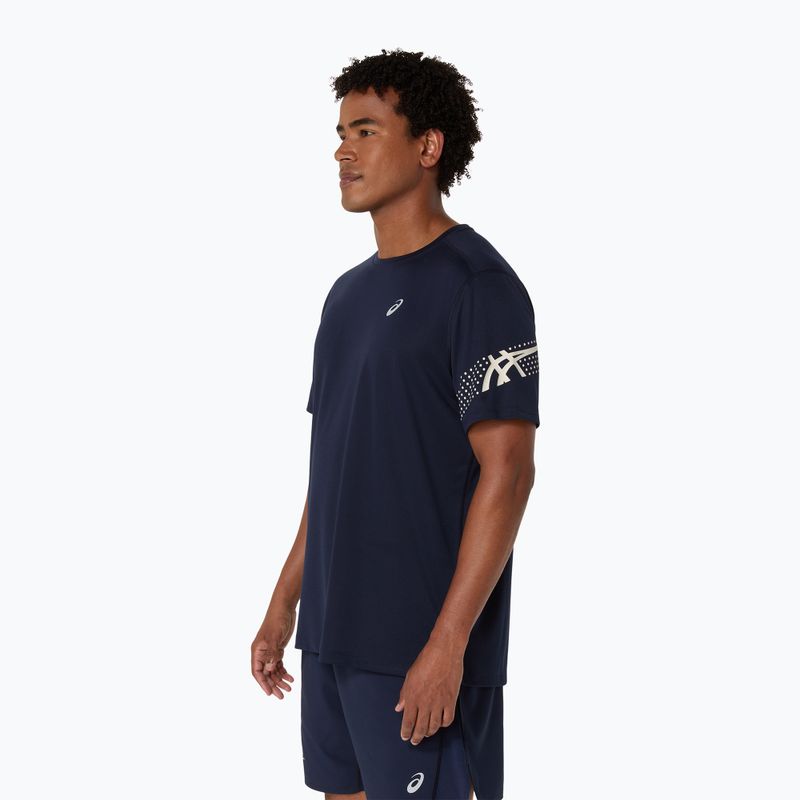 Футболка для бігу чоловіча ASICS Icon SS Top midnight 4