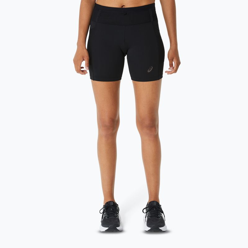 Шорти для бігу жіночі ASICS Fujitrail Elite Sprinter performance black