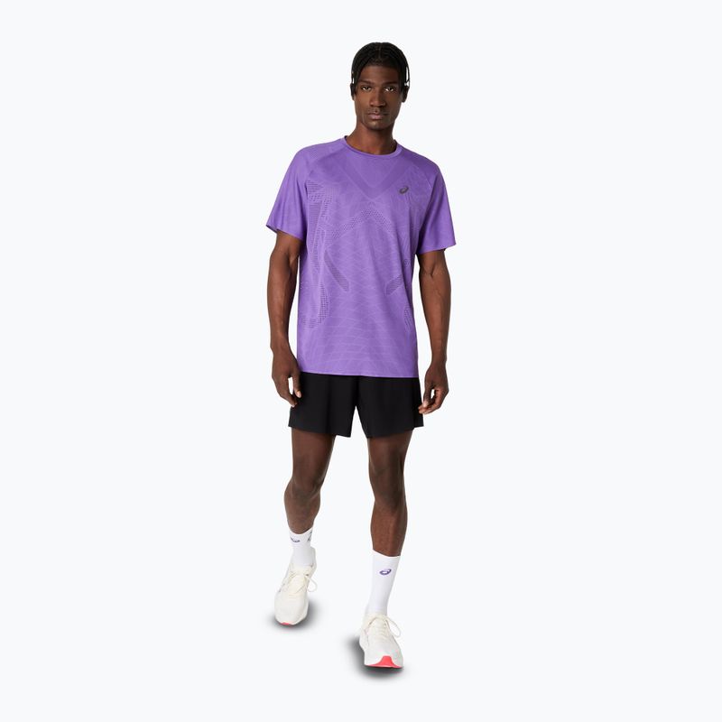 Футболка для бігу чоловіча ASICS Metarun SS Top edo purple 2