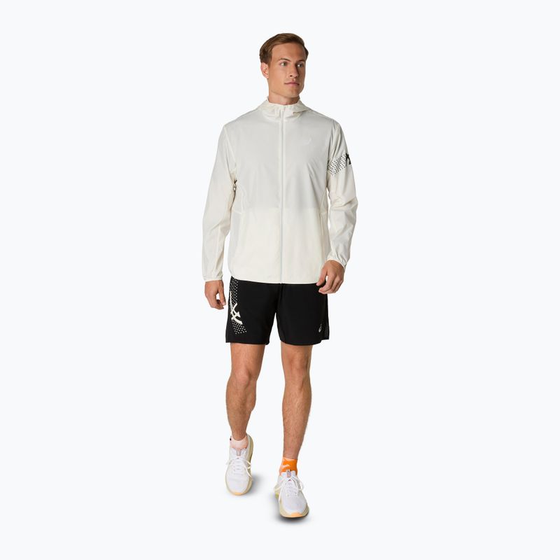 Куртка для бігу чоловіча ASICS Icon cream 2