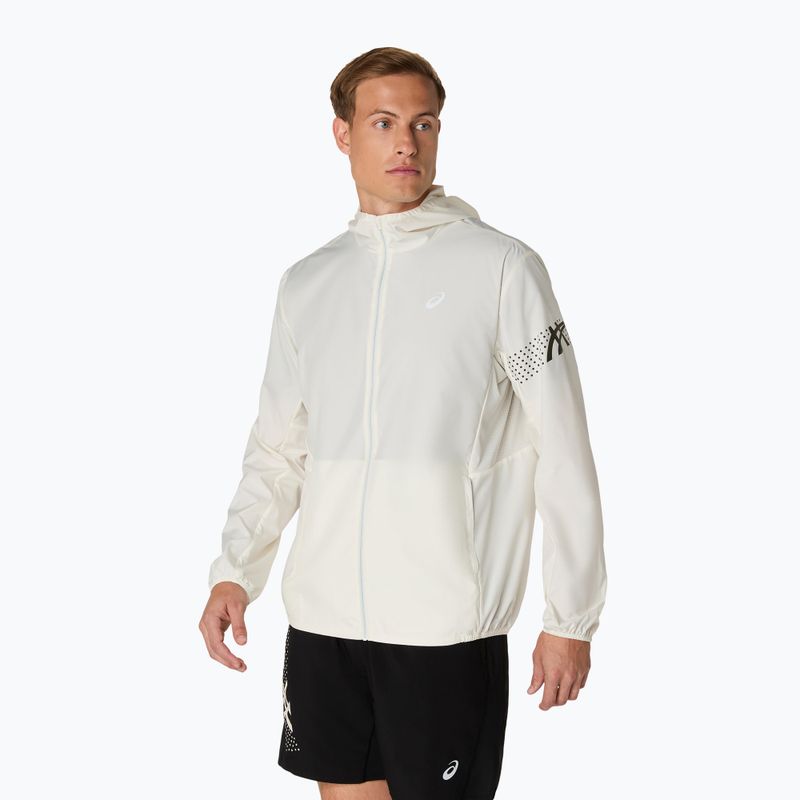 Куртка для бігу чоловіча ASICS Icon cream 4