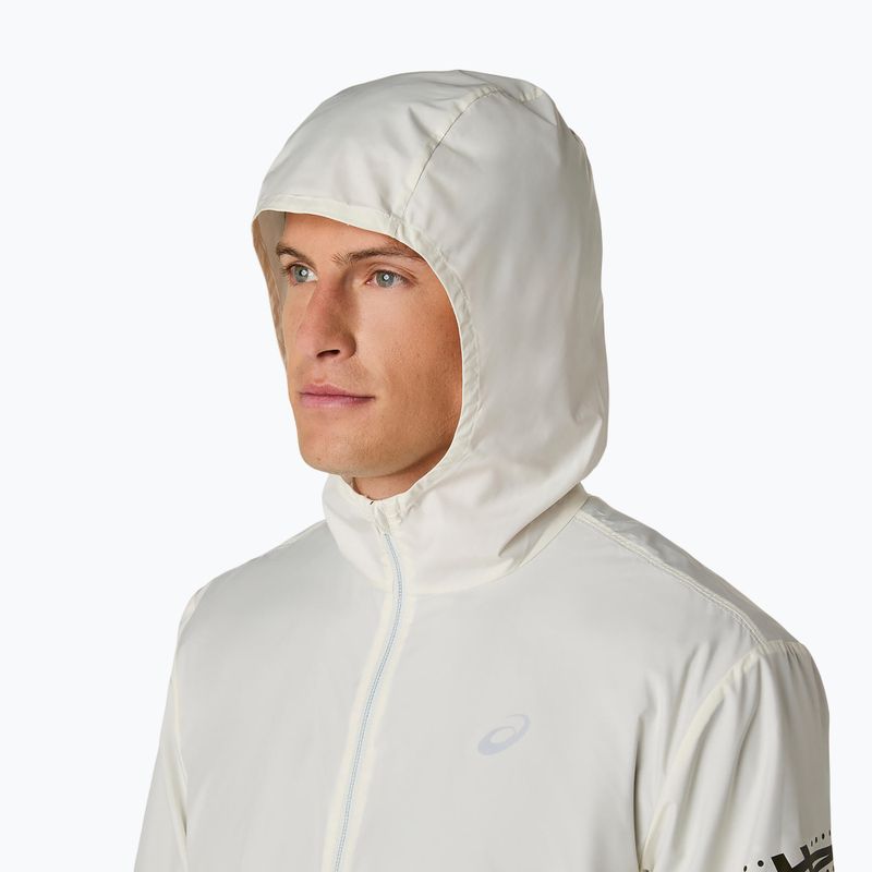 Куртка для бігу чоловіча ASICS Icon cream 6