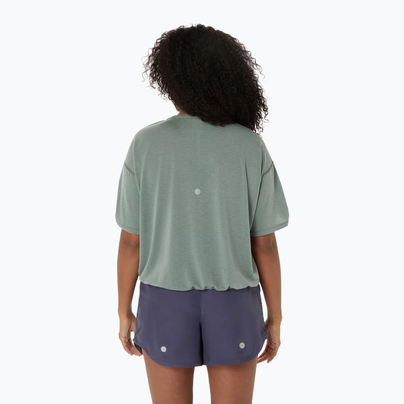 Футболка для бігу жіноча ASICS Nagino Run Adjustable Top monument blue 3