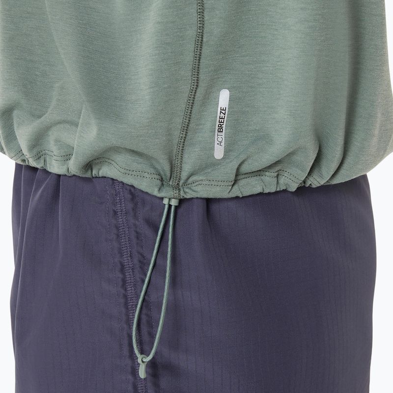 Футболка для бігу жіноча ASICS Nagino Run Adjustable Top monument blue 8