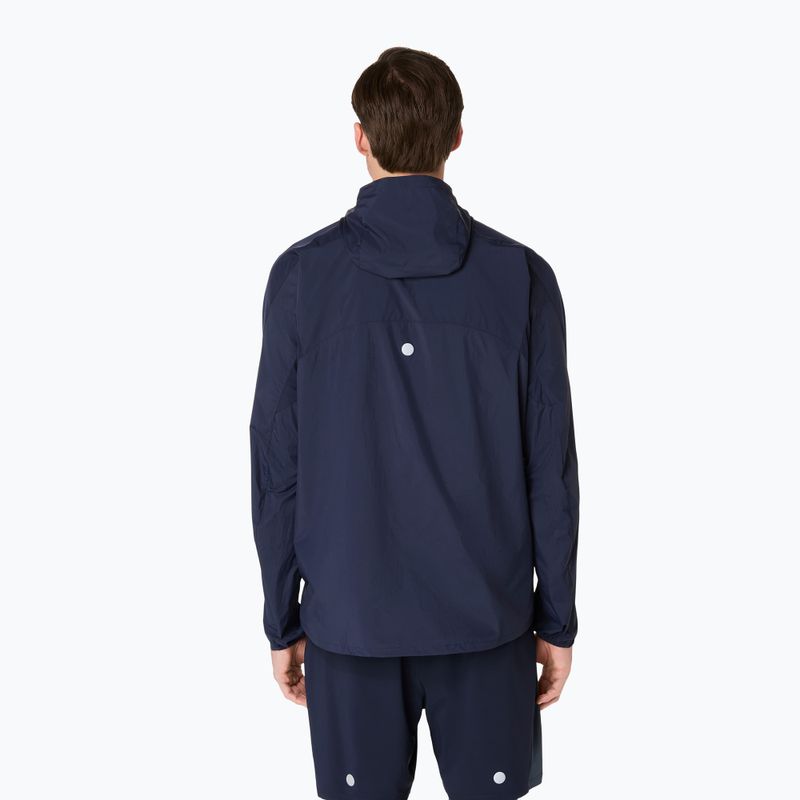 Куртка для бігу чоловіча ASICS Road Packable Jacket midnight 3