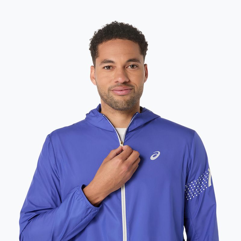 Куртка для бігу чоловіча ASICS Icon dark cobalt 5