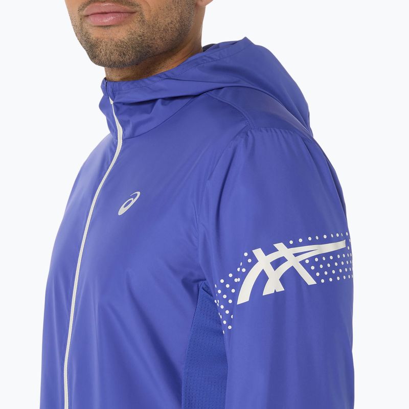 Куртка для бігу чоловіча ASICS Icon dark cobalt 6