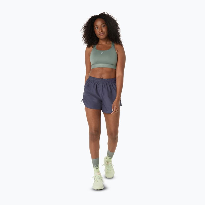 Бюстгальтер для тренувань ASICS Road Compression ink teal/golden yellow 2