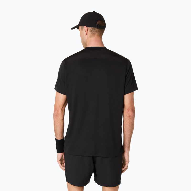 Футболка тенісна чоловіча ASICS Court Top performance black 3