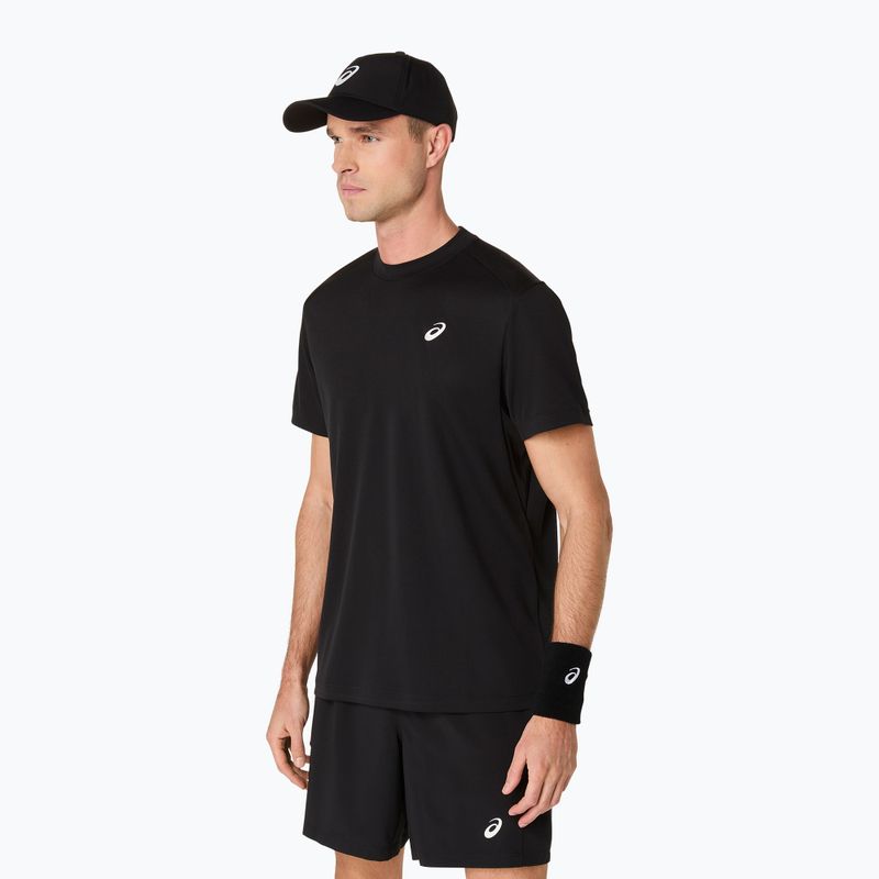 Футболка тенісна чоловіча ASICS Court Top performance black 4