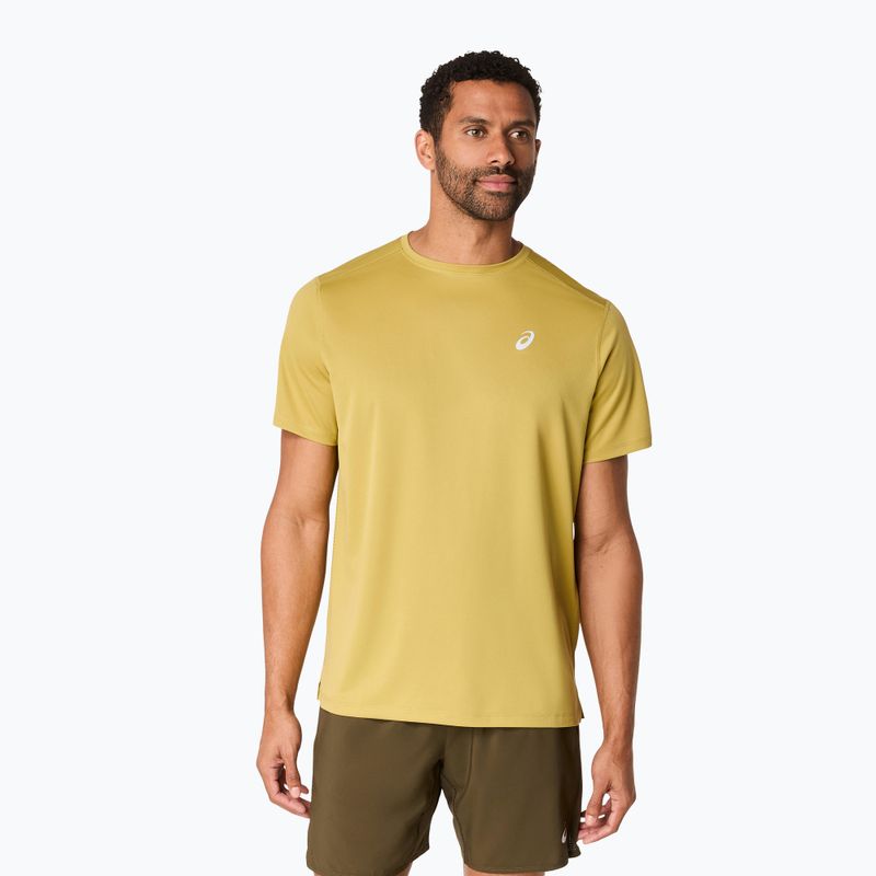 Футболка для бігу чоловіча ASICS Core lemongrass