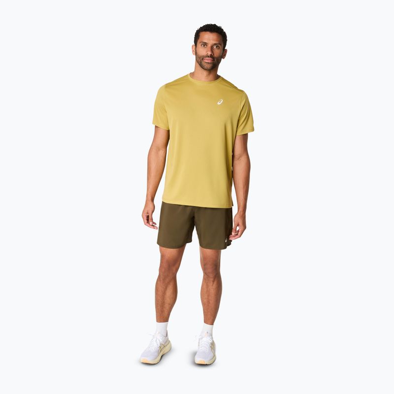 Футболка для бігу чоловіча ASICS Core lemongrass 2