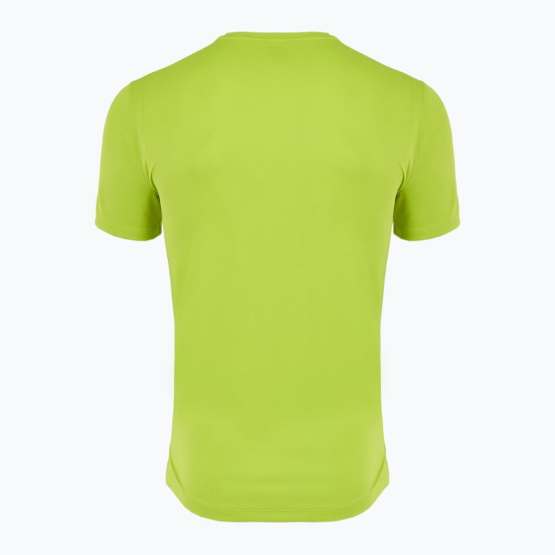 Футболка для бігу чоловіча ASICS Core neon lime 7