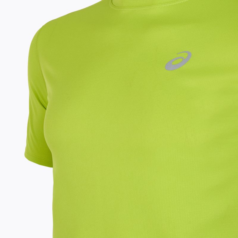 Футболка для бігу чоловіча ASICS Core neon lime 8