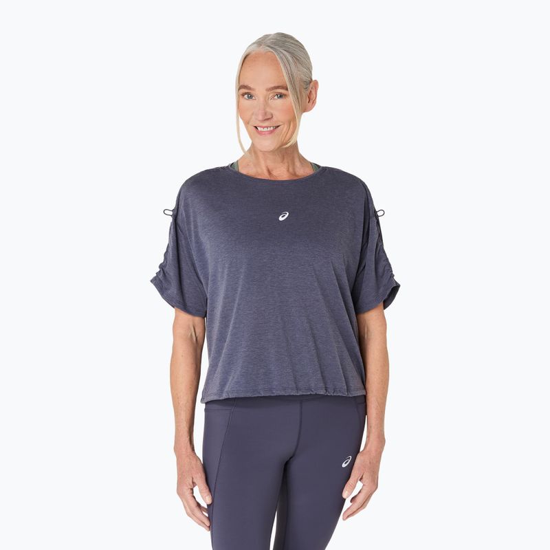 Футболка для бігу жіноча ASICS Nagino Run Adjustable Top indigo fog