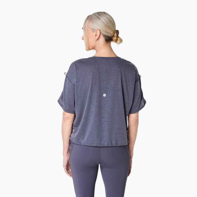 Футболка для бігу жіноча ASICS Nagino Run Adjustable Top indigo fog 3