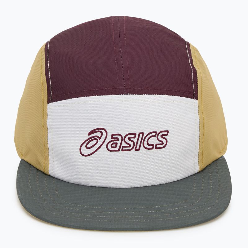 Кепка ASICS 5 Panel mantle green/dark currant/lemongrass 2