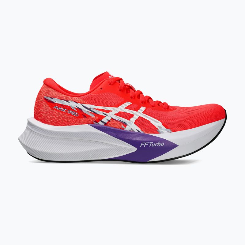 Жіночі бігові кросівки ASICS Magic Speed 4 flash red/white