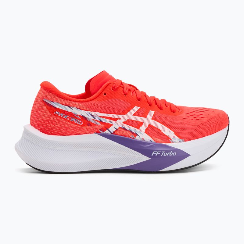 Кросівки для бігу жіночі ASICS Magic Speed 4 flash red/white 2
