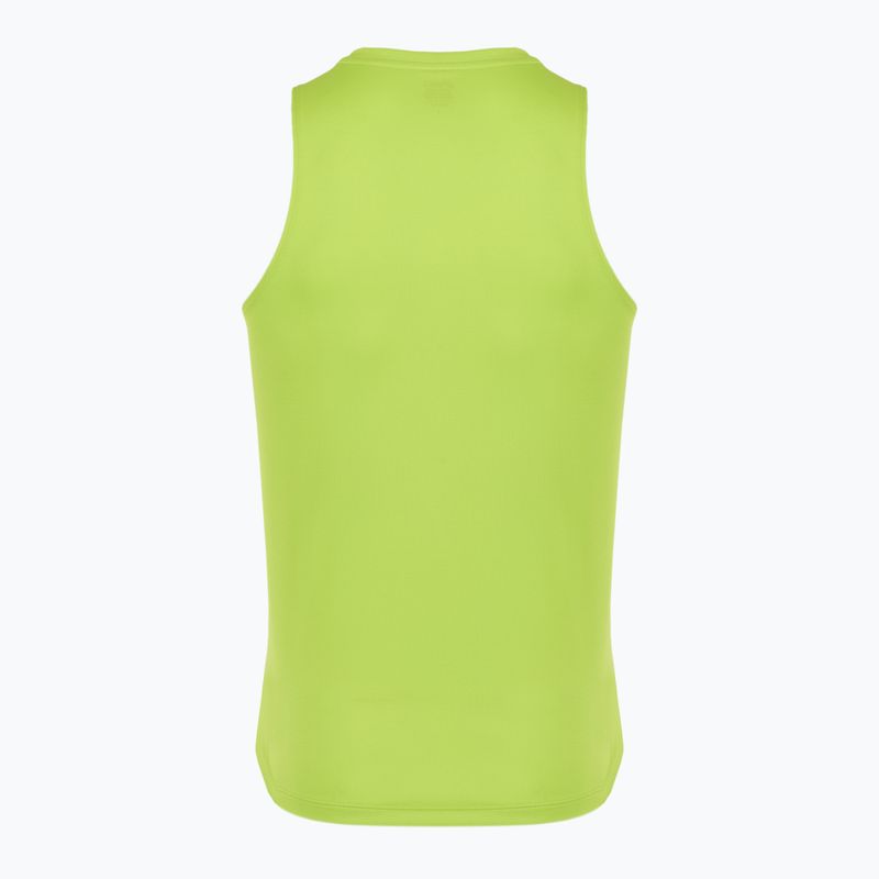 Футболка для бігу чоловіча ASICS Core Singlet neon lime 6
