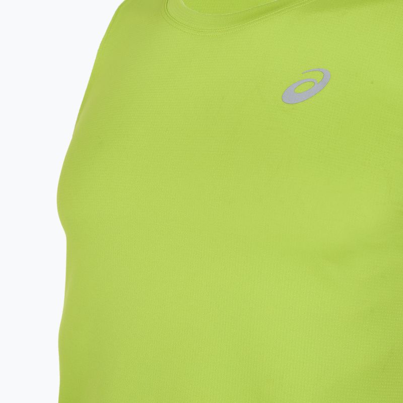 Футболка для бігу чоловіча ASICS Core Singlet neon lime 7